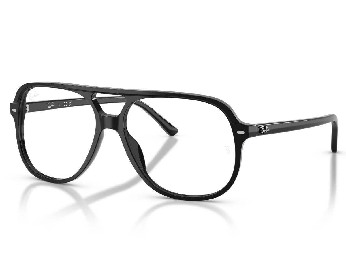 Óculos de Grau Ray Ban Bill Preto Brilho RX5698 2000-56