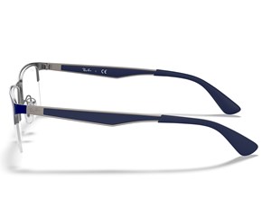 Óculos de Grau Ray Ban Blue On GunMetal RX6335 2947-56