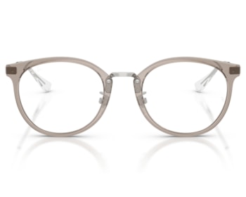 Óculos de Grau Ray Ban Cinza Translúcido RX7266D 8125-49