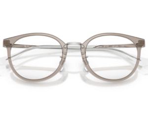 Óculos de Grau Ray Ban Cinza Translúcido RX7266D 8125-49