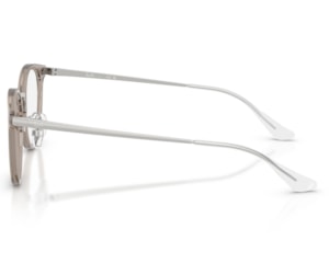 Óculos de Grau Ray Ban Cinza Translúcido RX7266D 8125-49