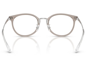 Óculos de Grau Ray Ban Cinza Translúcido RX7266D 8125-49