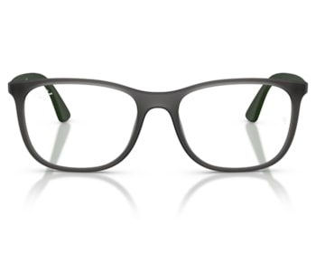 Óculos de Grau Ray Ban Cinza Verde Fosco RX7270L 8499-56