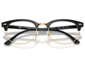 Óculos de Grau Ray Ban Clubmaster Dourado RX5154 5784-51