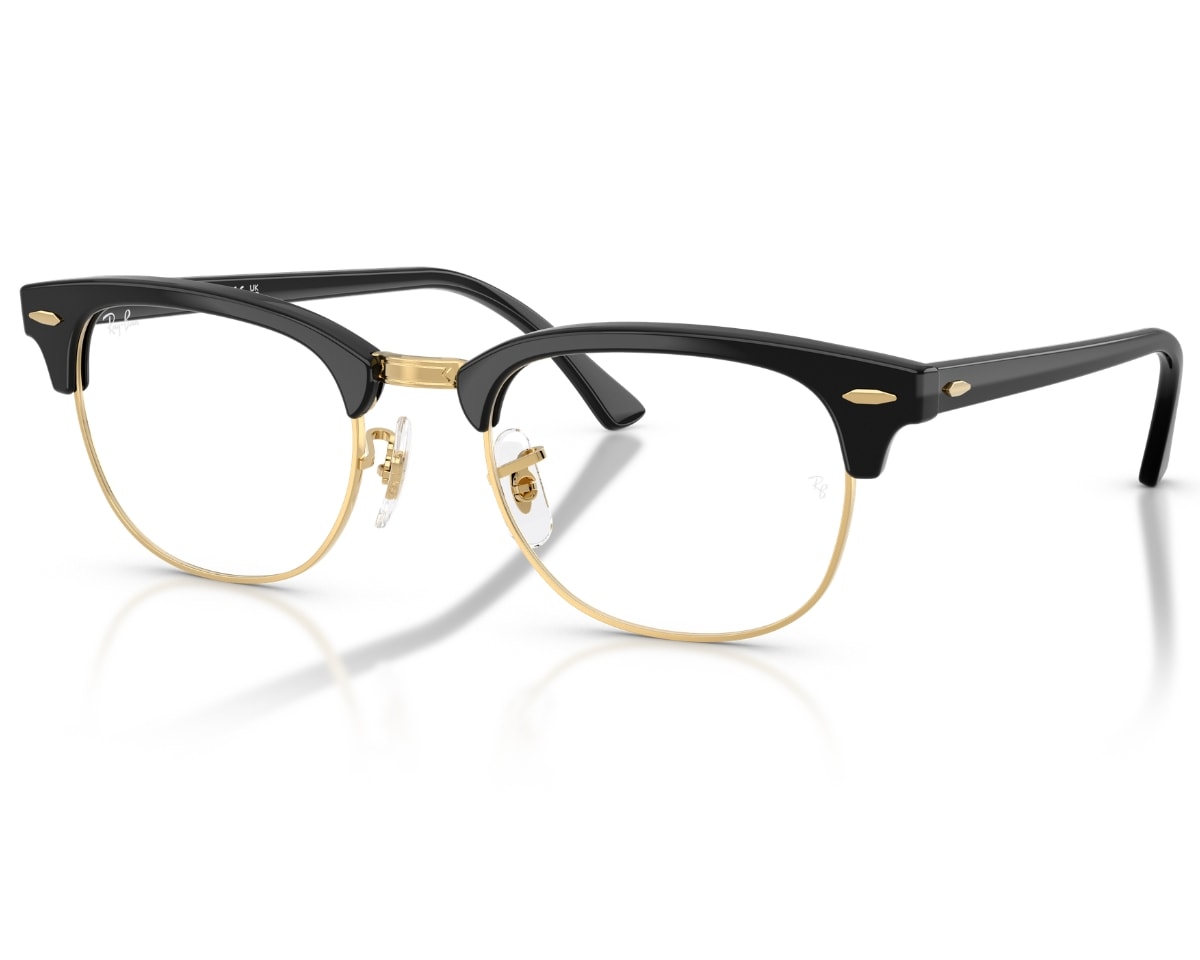 Óculos de Grau Ray Ban Clubmaster Dourado RX5154 5784-51