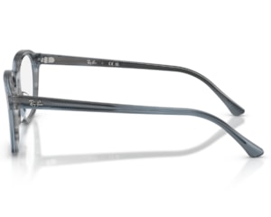 Óculos de Grau Ray Ban Core Timeless Azul Listrado RX5460 8456-52