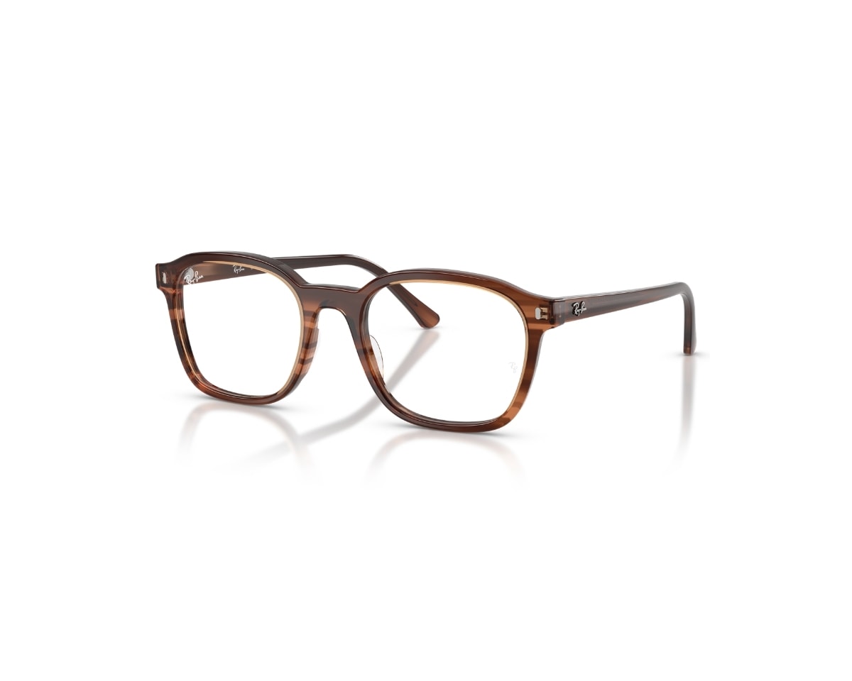 Óculos de Grau Ray Ban Core Timeless Marrom Listrado RX5460 8455-52