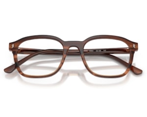Óculos de Grau Ray Ban Core Timeless Marrom Listrado RX5460 8455-52