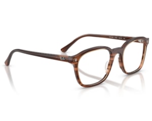 Óculos de Grau Ray Ban Core Timeless Marrom Listrado RX5460 8455-52