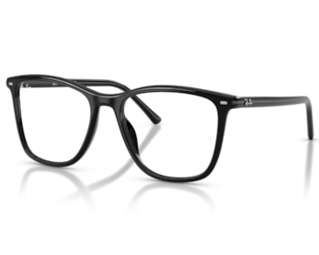 Óculos de Grau Ray Ban Core Timeless Preto Brilho RX5455 2000-54