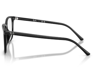 Óculos de Grau Ray Ban Core Timeless Preto Brilho RX5455 2000-54
