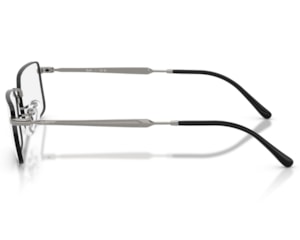 Óculos de Grau Ray Ban Core Timeless Preto Chumbo RX6557 3179-56