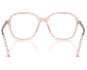 Óculos de Grau Ray Ban Core Timeless Rosa Translúcido RX5456 8540-56