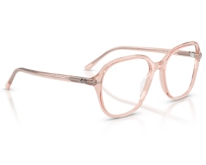 Óculos de Grau Ray Ban Core Timeless Rosa Translúcido RX5456 8540-56
