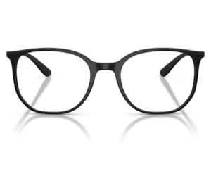  Óculos de Grau Ray Ban Elliot Liteforce Preto RX7397 5204-52