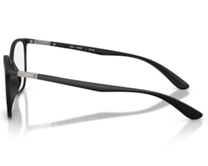  Óculos de Grau Ray Ban Elliot Liteforce Preto RX7397 5204-52