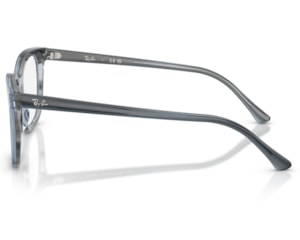 Óculos de Grau Ray Ban Essentials Azul Listrado RX5446 8456-53