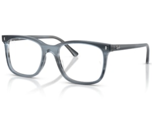 Óculos de Grau Ray Ban Essentials Azul Listrado RX5446 8456-53