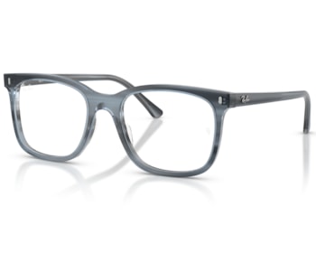 Óculos de Grau Ray Ban Essentials Azul Listrado RX5446 8456-53