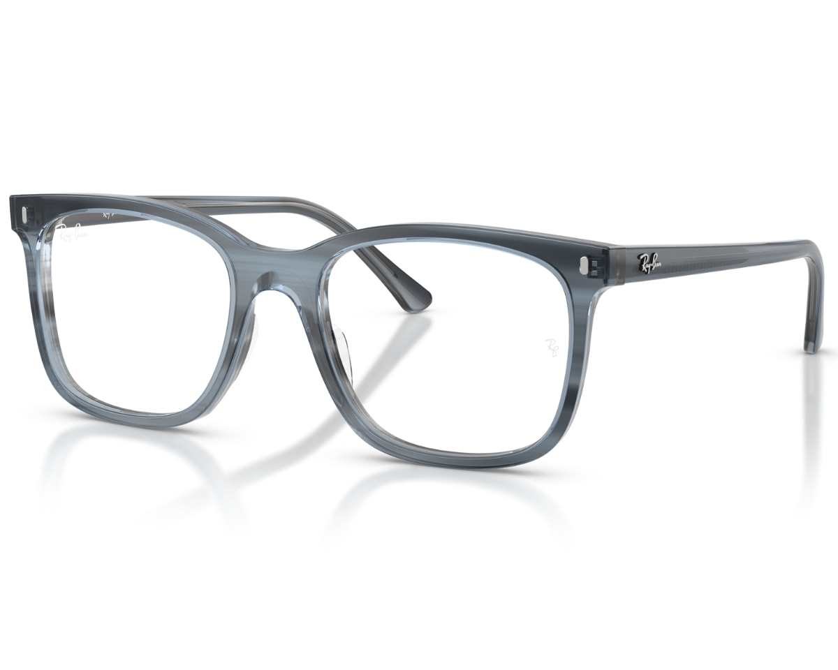 Óculos de Grau Ray Ban Essentials Azul Listrado RX5446 8456-53