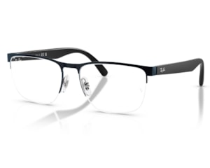 Óculos de Grau Ray Ban Essentials Azul Preto RX6525L 2502-56