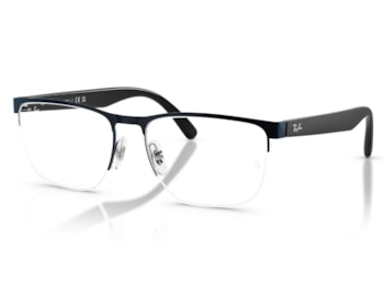 Óculos de Grau Ray Ban Essentials Azul Preto RX6525L 2502-56