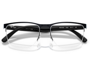 Óculos de Grau Ray Ban Essentials Azul Preto RX6525L 2502-56