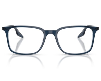 Óculos de Grau Ray Ban Essentials Azul Translúcido RX5421 8324-55