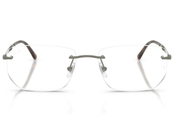 Óculos de Grau Ray Ban Essentials Cinza RX3768V 3201-56