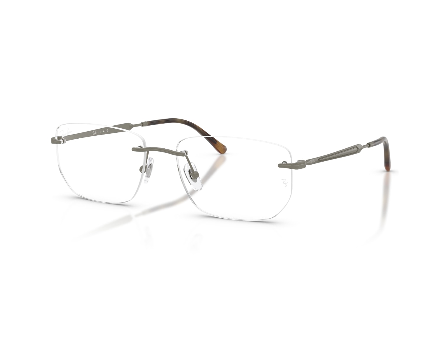 Óculos de Grau Ray Ban Essentials Cinza RX3768V 3201-56 - Officina 7