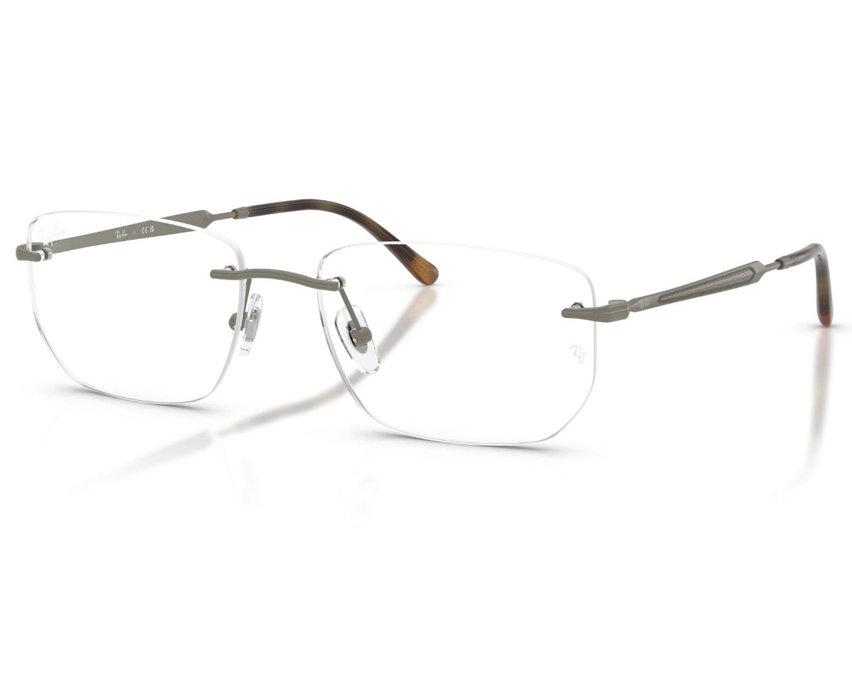 Óculos de Grau Ray Ban Essentials Cinza RX3768V 3201-56