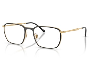 Óculos de Grau Ray Ban Essentials Dourado Azul RX6549 2994-53