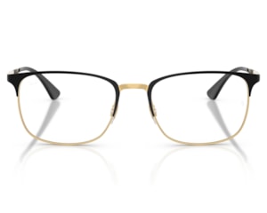 Óculos de Grau Ray Ban Essentials Dourado Preto RX6421 2890-54