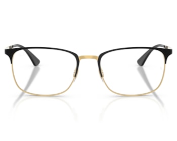 Óculos de Grau Ray Ban Essentials Dourado Preto RX6421 2890-54