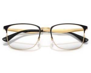 Óculos de Grau Ray Ban Essentials Dourado Preto RX6421 2890-54