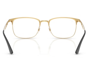 Óculos de Grau Ray Ban Essentials Dourado Preto RX6421 2890-54