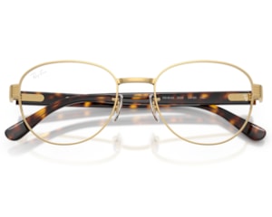 Óculos de Grau Ray Ban Essentials Dourado RX6543 2500-54