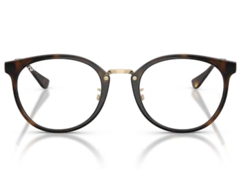 Óculos de Grau Ray Ban Essentials Havana Dourado RX7266D 8472-49