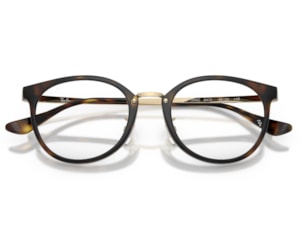 Óculos de Grau Ray Ban Essentials Havana Dourado RX7266D 8472-49