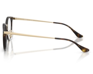 Óculos de Grau Ray Ban Essentials Havana Dourado RX7266D 8472-49