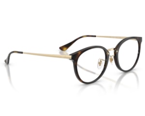Óculos de Grau Ray Ban Essentials Havana Dourado RX7266D 8472-49