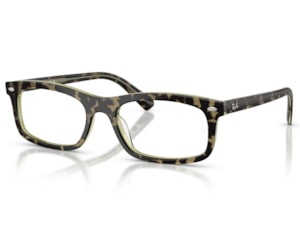 Óculos de Grau Ray Ban Essentials Havana Verde RX5450 8485-56