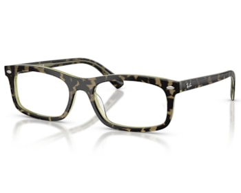 Óculos de Grau Ray Ban Essentials Havana Verde RX5450 8485-56