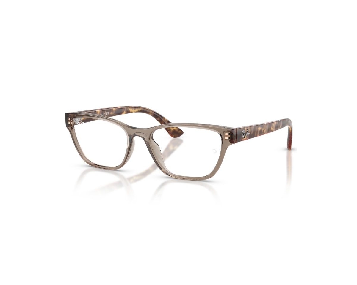 Óculos de Grau Ray Ban Essentials Marrom Claro RX7252L 5800-54