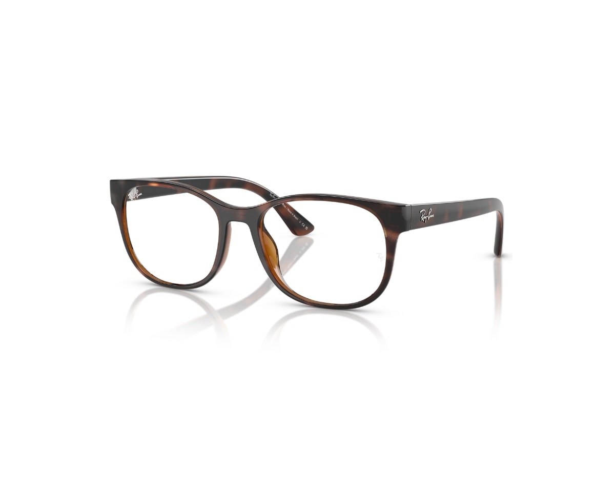 Óculos de Grau Ray Ban Essentials Marrom Havana RX7253L 2012-55