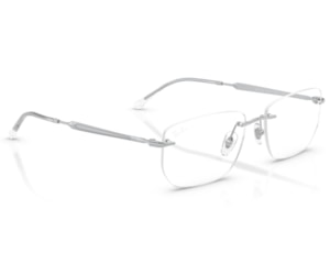 Óculos de Grau Ray Ban Essentials Prata RX3768V 2501-56