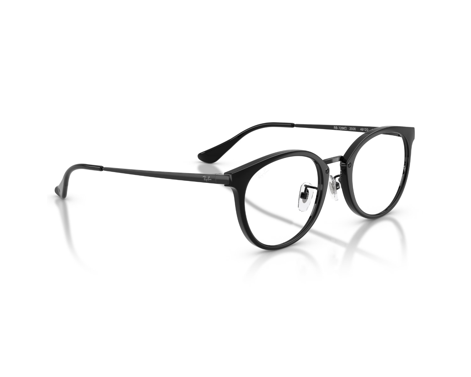 Óculos de Grau Ray Ban Essentials Preto RX7266D 2000-49 - Officina 7
