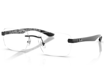 Óculos de Grau Ray Ban Essentials Preto RX8423 2509-56