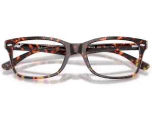 Óculos de Grau Ray Ban Essentials Tartaruga Vermelha RX5228 8423-53 