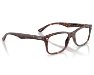 Óculos de Grau Ray Ban Essentials Tartaruga Vermelha RX5228 8423-53 